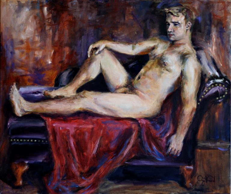 Thom: Scholar, Writer, Reclining Nude